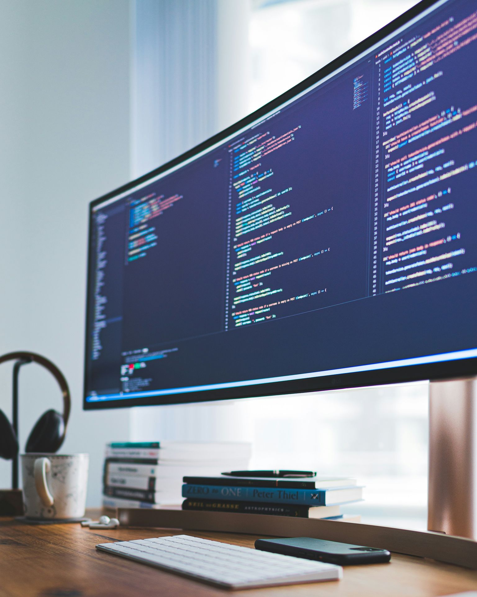 Developer writing Odoo code